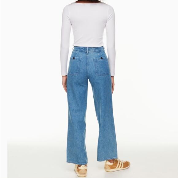 Aritzia Wilfred Free Adrift Jean Size 4 - Picture 2 of 13